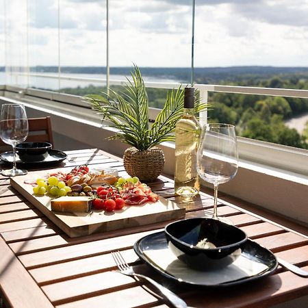 "Penthouse Wolke 12" Mit Unglaublichem Ausblick - Meerblick 지르크도르프 외부 사진