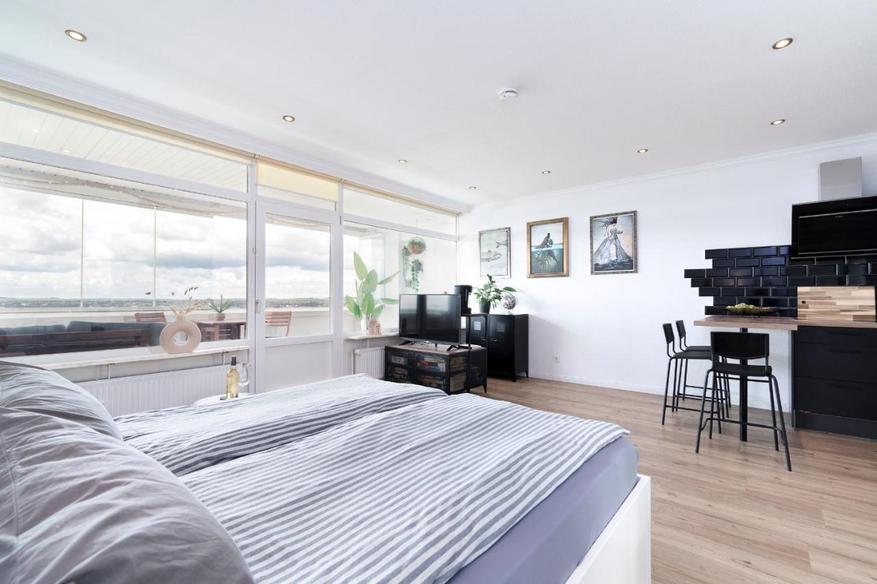 "Penthouse Wolke 12" Mit Unglaublichem Ausblick - Meerblick 지르크도르프 외부 사진